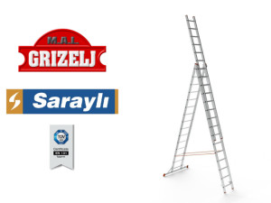 LJESTVE SKALE MERDEVINE 3x15  409x3=1227cm