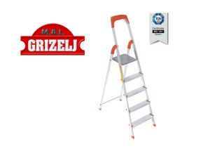 LJESTVE SKALE MERDEVINE 4+1 ALUMINIJSKE