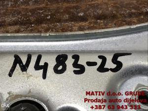 Mehanizam pedala ručne kočnice Audi Q7 4L 7L0721485