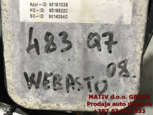 Webasto grijanje Audi Q7 4L 3,0 TDI 4L0815071E 2008