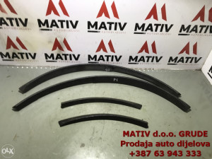 Rubnik rubnjaci blatobrana Audi Q7 4L 2008