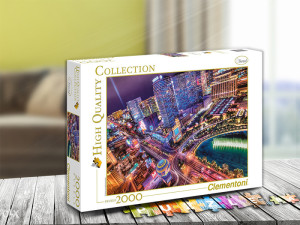 Puzzle - Las Vegas noću | 2000 komada