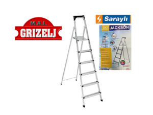 LJESTVE SKALE MERDEVINE 5+1 METALNE