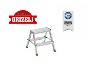 LJESTVE SKALE MERDEVINE 2+2 ALUMINIJSKE DVOSTRANE
