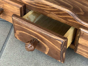 Stalak za začine, polica ukrasna Puno drvo