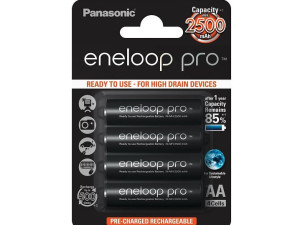 Punjive AA baterije Panasonic Eneloop Pro 2500 mAh