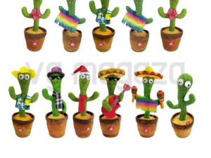 Kaktus dječija igračka usb punjenje