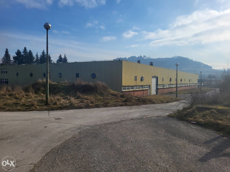 Proizvodna hala 5,000m2 + 5,000 m2 zemljište - Objekat Bugojno