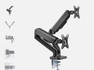 Desk Uvi VESA Dual Gas Mount 13"-32" Nosac za monitor