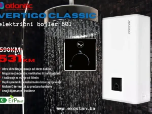 AKCIJA! Atlantic bojler VERTIGO 50l /MOGUĆA UGRADNJA U KS!