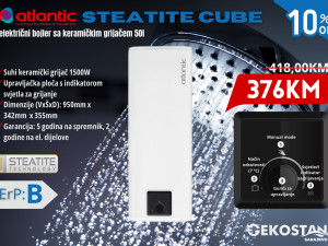 Atlantic bojler STEATITE CUBE 30l,50l,75l (MOGUĆA UGRADNJA)