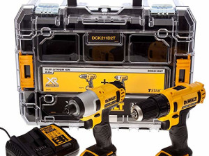 DeWALT AKU SET BUŠILICA+ODVIJAČ 12V, 2AH - DCK211D2T