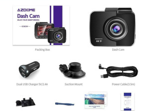 Auto Kamera Snimac DVR i LCD  sa GPS