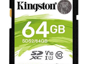 SD kartica 64GB Class 10 UHS-I Kingston Canvas Plus