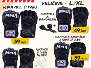 MMA RUKAVICE - MODEL FRISKY  Bandažeri Zubalo