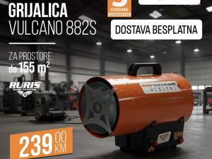 RURIS grijalica kalolifer plinski top Vulcano 882
