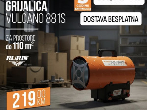 RURIS grijalica kalolifer plinski top Vulcano 881