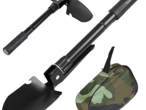 Multifunkcionalni sklopivi ašovčić sa futrolom