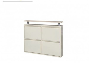 Cipelar metalni 2+2 ladice krem