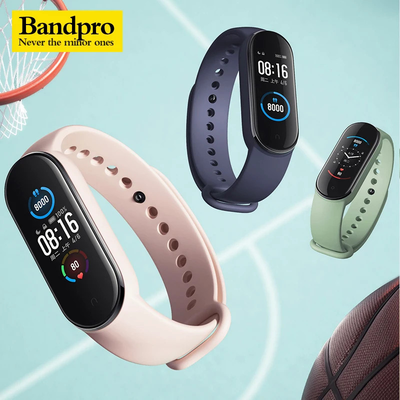 silikonska narukvica Xiaomi Mi Band 5 Band 6 Xiaomi remen