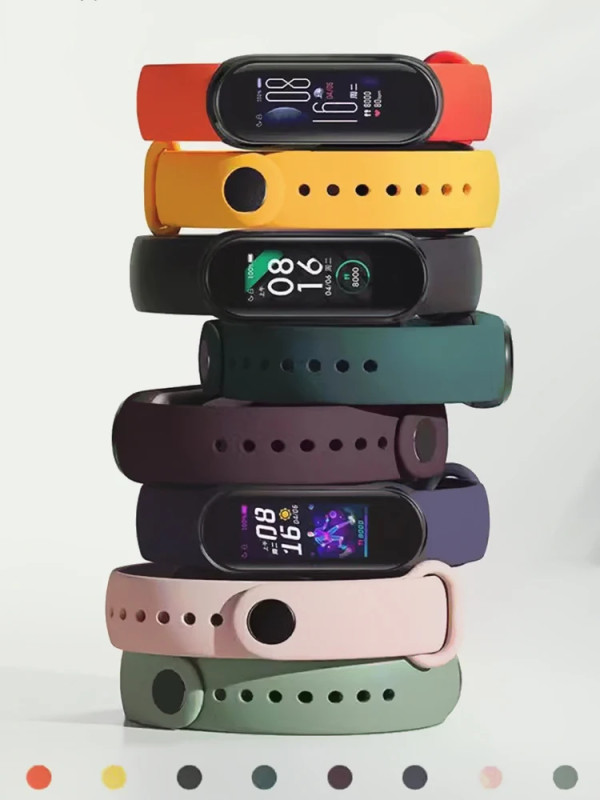 silikonska narukvica Xiaomi Mi Band 5 Band 6 Xiaomi remen