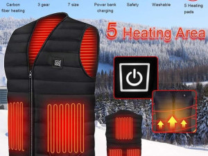 Prsluk grijanje power bank ne dolazi