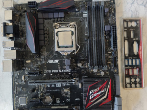 Set ploca, z170 pro gaming, i7 6700k