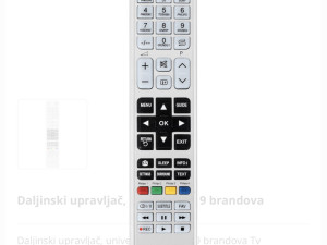 Univerzalni daljinski za TV, 9 najpoznatijih brandova