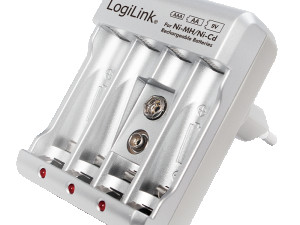 Punjac baterija baterije LOGILINK AA/AAA/9V 4KOM Ni-MH 024688