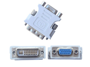 Video adapter DVI-A-24pM/VGA-HD15pF, GEMBIRD A-DVI-VGA