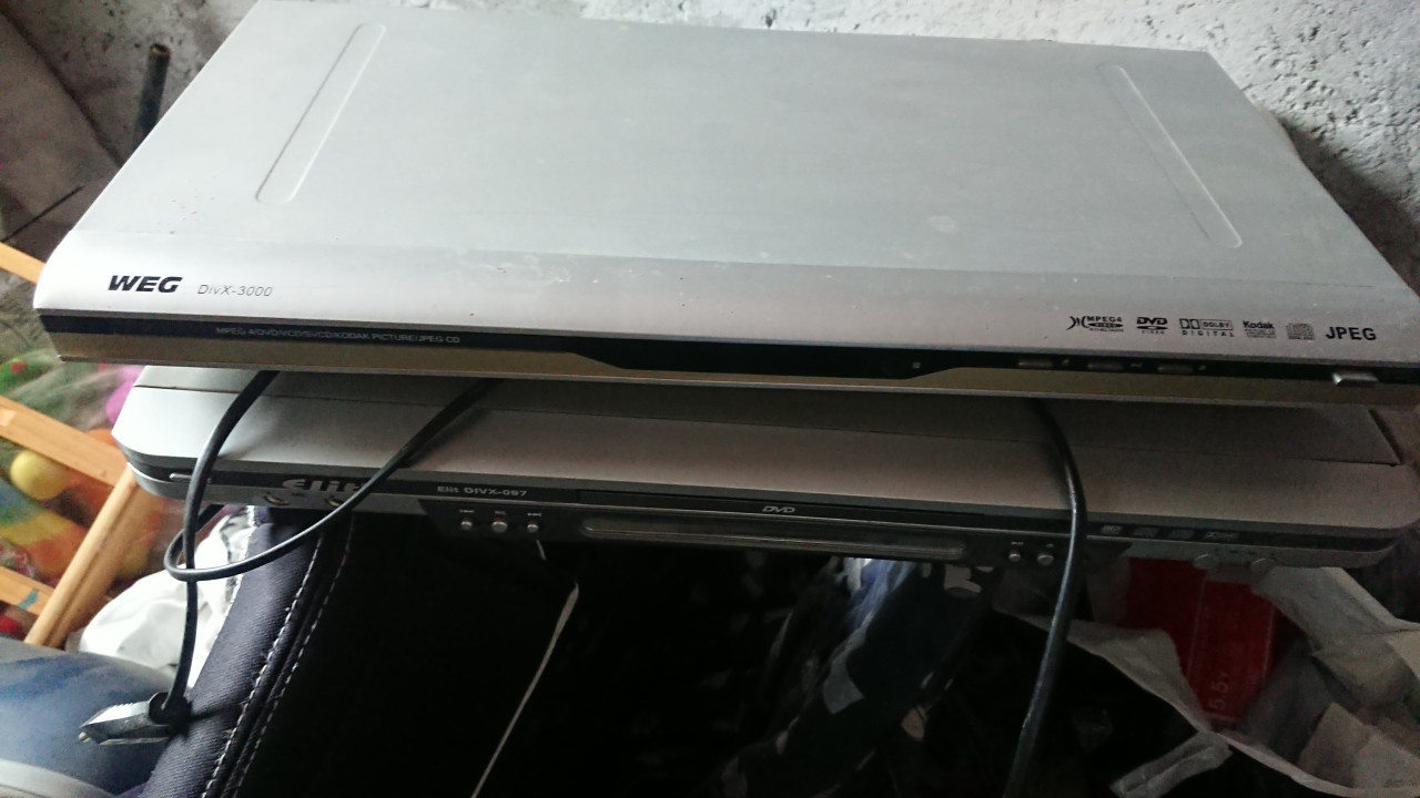 DVD CD PLAYER RESIVER PLEJER