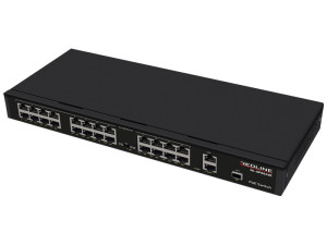 Redline RL-S8624E PoE mrežni switch, 24 port RJ-45