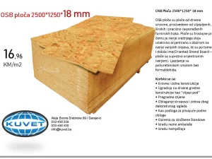OSB ploča 2500*1250*18 mm
