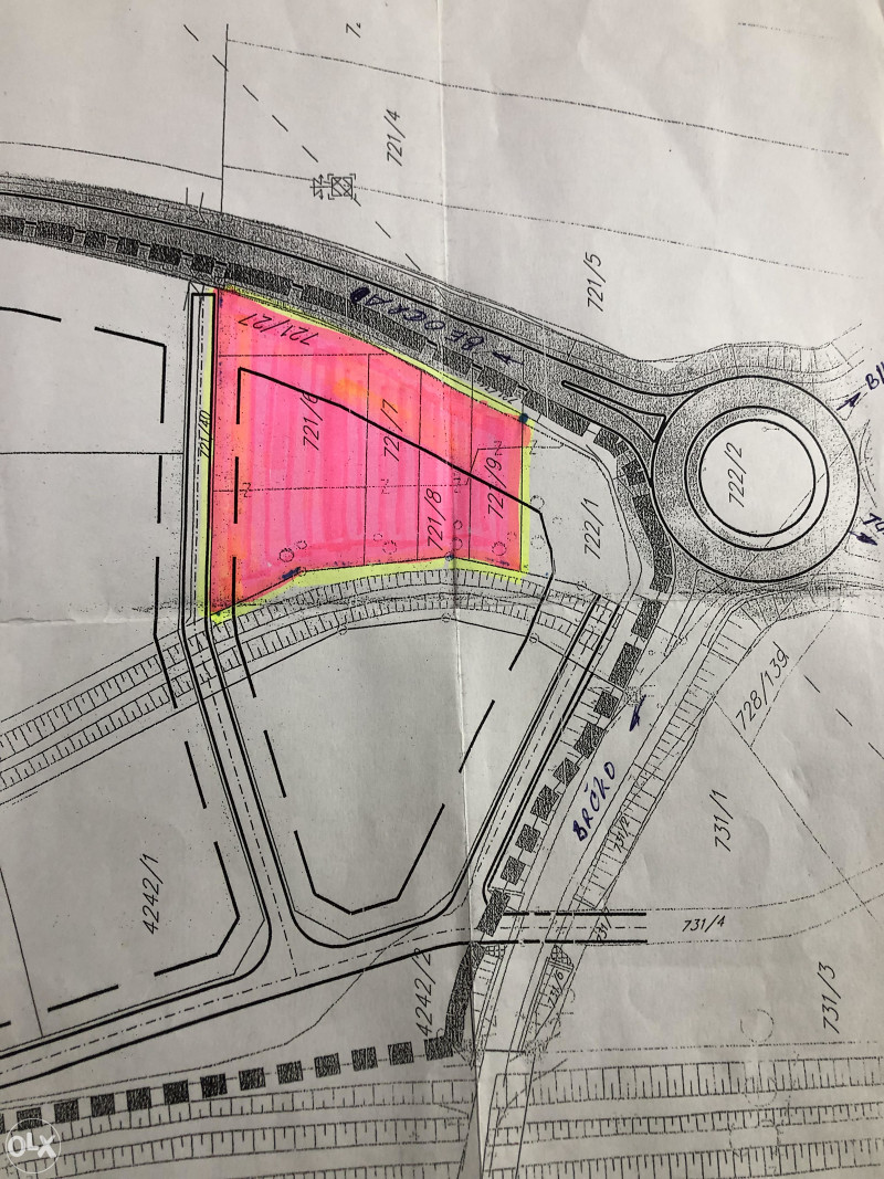 Građevinsko zemljište p=5300 m2 4