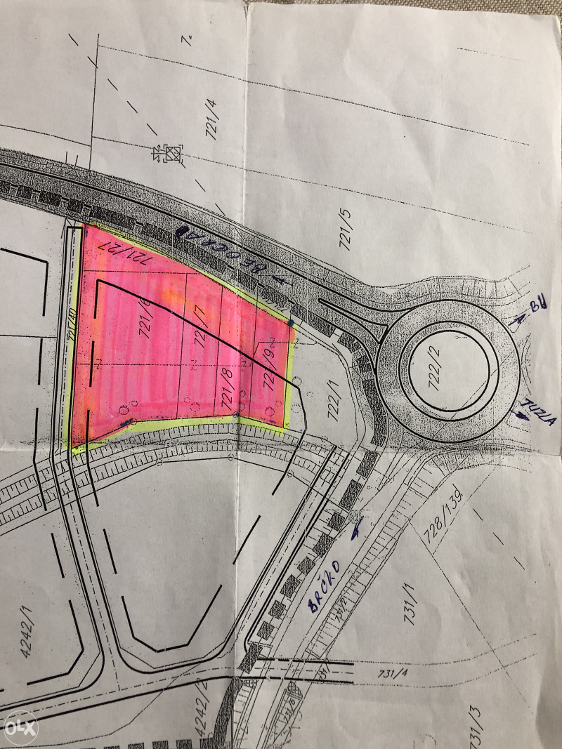 Građevinsko zemljište p=5300 m2