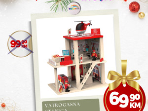 DRVENE IGRAČKE VATROGASNA STANICA