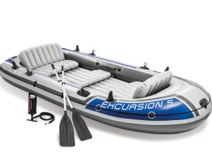 Intex čamac za vodu Excursion 5 boat set