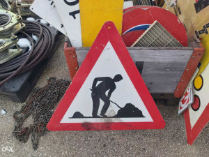 ALUMINIJSKI PROMETNI ZNAK RADOVI NA PUTU