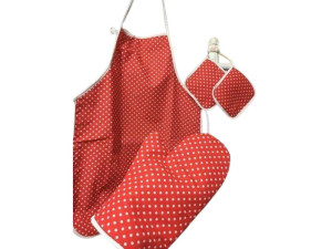 Kuhinjska kecelja set 3/1