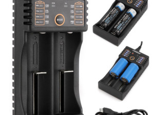 LiitoKala Lii-202 Punjač Baterija 18650 3.6V 3.7V AA AA