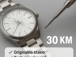 STAKLO ZA SAT STAKLO ZA SATOVE ZAMJENA STAKLA