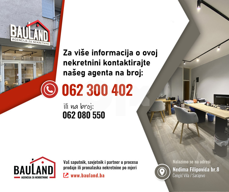 BAULAND/ Reprezentativan poslovni objekat  1500m2/ Stup 22
