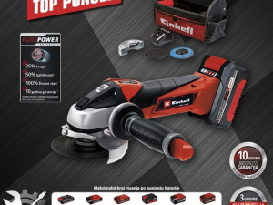 EINHELL TE-AG 18/115 LI 4.0AH PXC AKU KUTNA BRUSILICA (4431134)