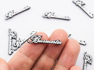 Burmaster ALU znak logo stiker za zvucnik auto i dr