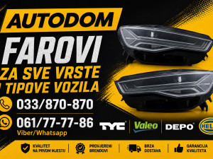 Farovi za sve tipove vozila far - AUTODOM