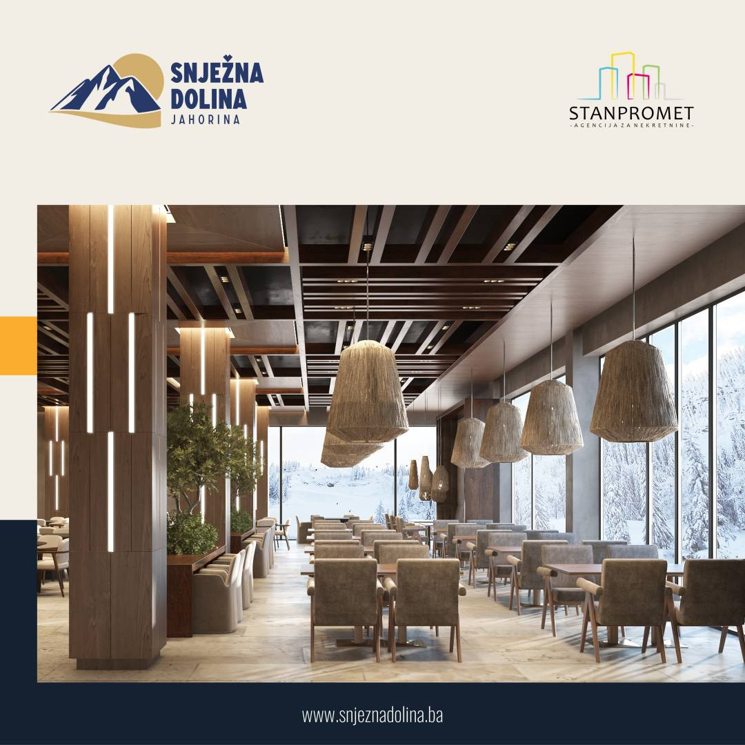 Studio apartman od 25,14m2 Snježna Dolina Jahorina 11