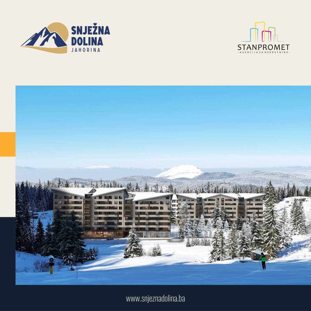 Studio apartman od 25,14m2 Snježna Dolina Jahorina 8