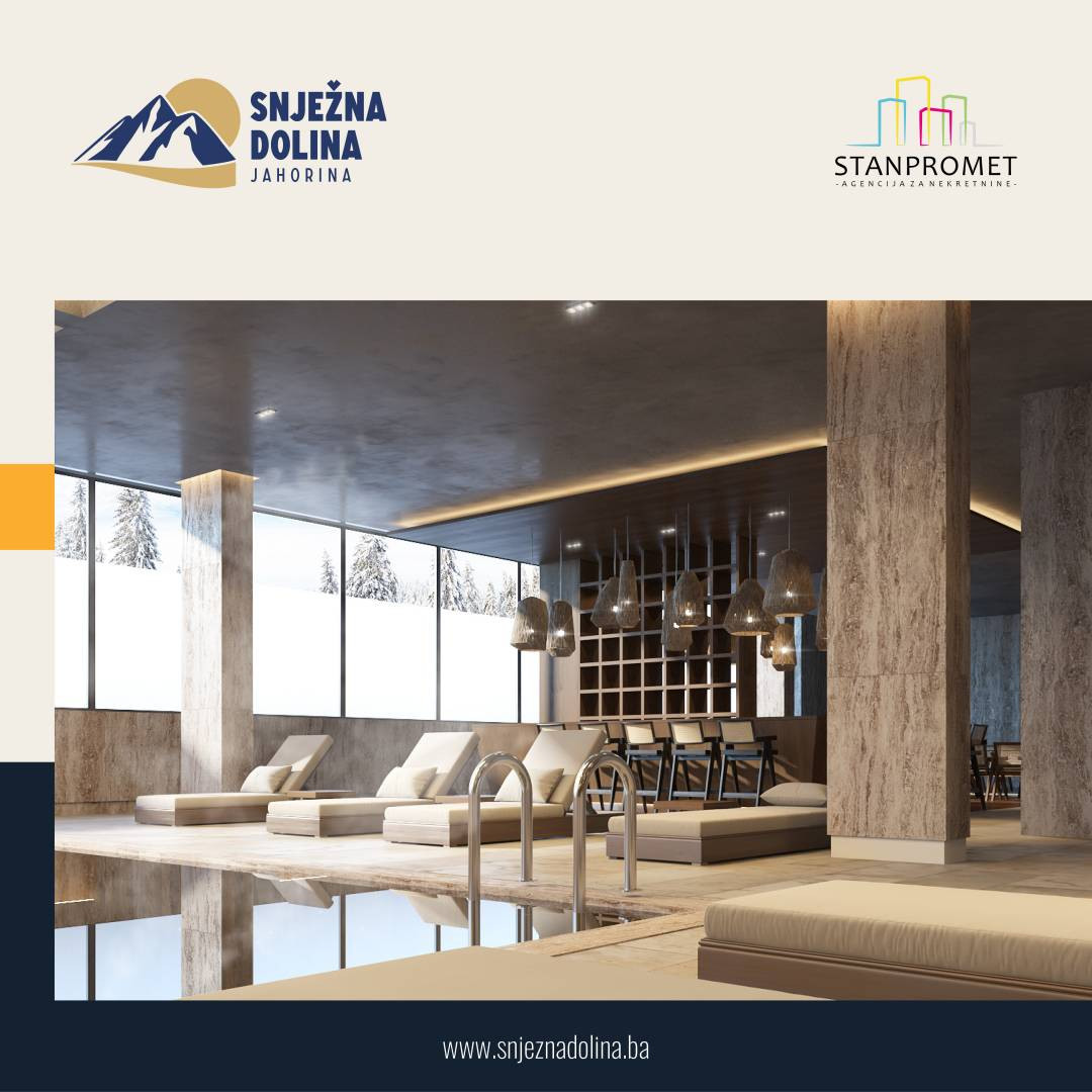 Studio apartman od 25,14m2 Snježna Dolina Jahorina 14