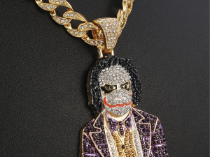 Lančić hirurški čelik fantomka JOKER