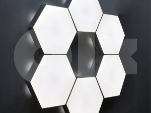 Šestougaona LED lampa osjetljiva na dodir
